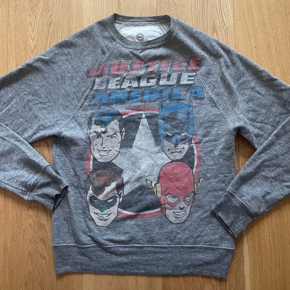DC Comics Justice League crewneck sweatshirt - Picture 1 of 14